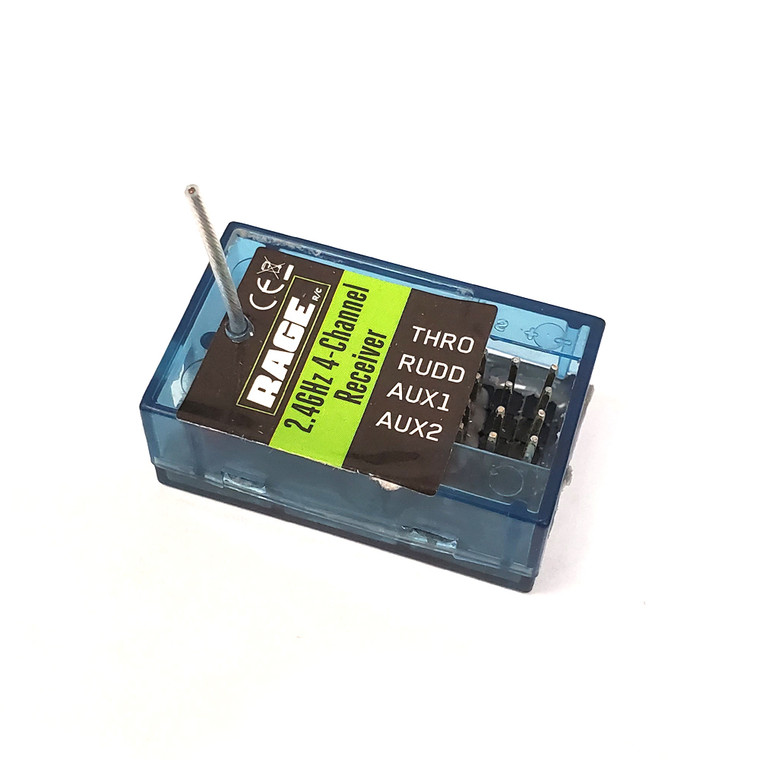 Rage RC - 2.4Ghz 4-Channel Auto-Bind Receiver; Eclipse, Eclipse 650 - B1330B Rage RC - 2.4Ghz 4-Channel Auto-Bind Receiver; Eclipse, Eclipse 650 - B1330B