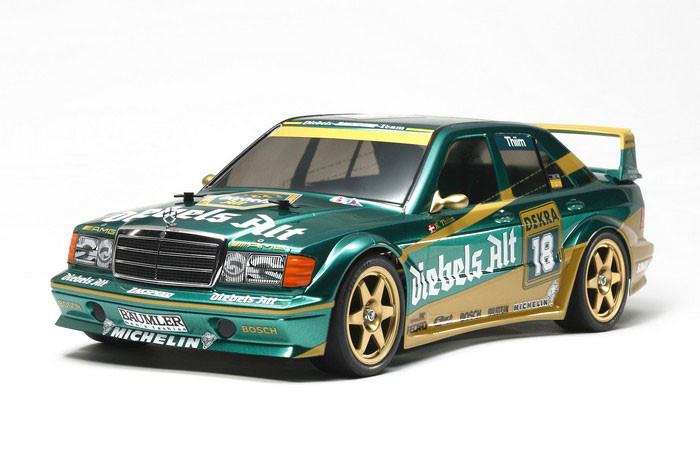 Tamiya - RC Mercedes-Benz 190E, 2.5-16, TT01E Evo.II 1/10 Touring Car - 58638-A