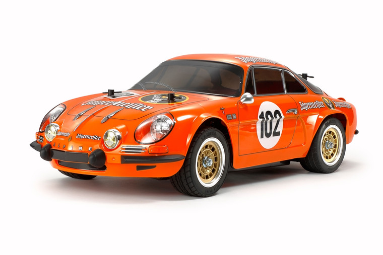Tamiya - 1/10 RC Alpine A110 1973 Jager meister Kit, w/ M06 Chassis - 58708-A
