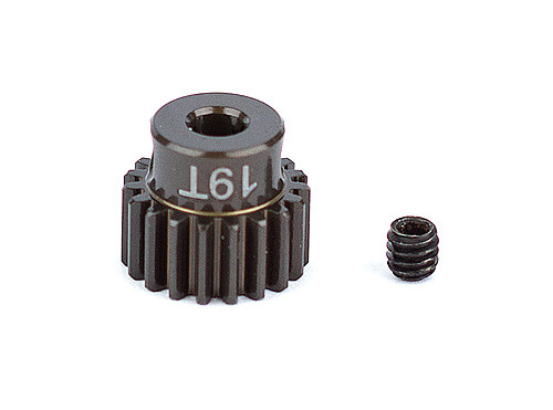 Team Associated - FT Aluminum Pinion Gear, 19T 48P, 1/8" shaft - 1337
