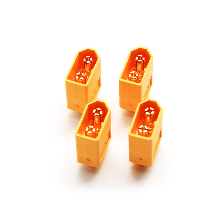 Maclan Racing - XT60 Connectors (4 Male) - MCL4046