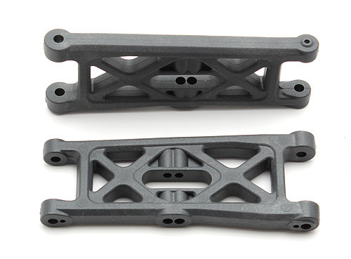 Team Associated - Front Suspension Arms, Flat, Hard - 91399