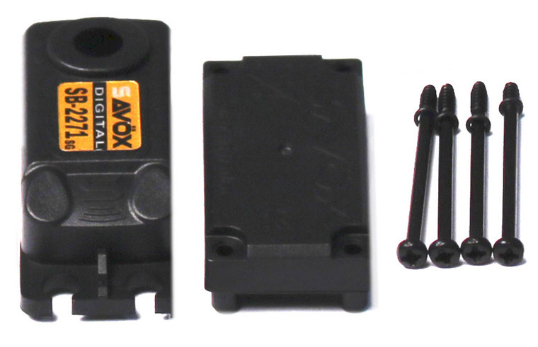 Savox - TOP & BOTTOM CASE WITH 4 SCREWS - CSB2271SG