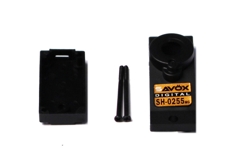 Savox - TOP & BOTTOM SERVO CASE WITH 4 SCREWS - CSH0255MG