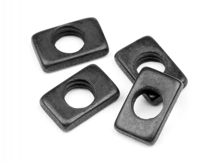 HPI Racing - Steering Nut 3mm (4pcs) Bullet MT/ST - 101226