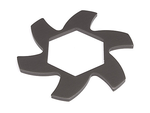 HPI Racing - Brake Disk Fin Plate (Gunmetal) Baja 5SC/D-Box/Boss - 102171