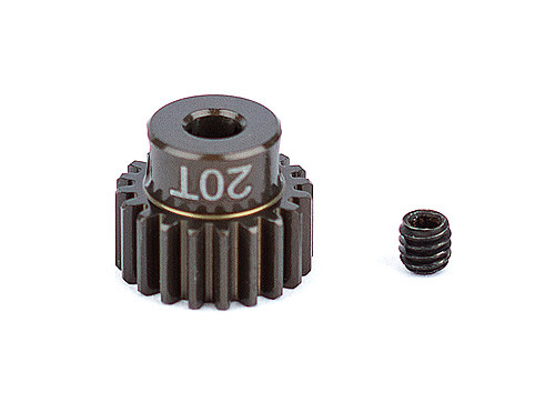 Team Associated - FT Aluminum Pinion Gear, 20T 48P, 1/8" shaft - 1338