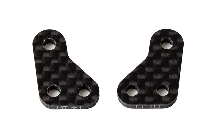 Team Associated - RC10B6.3 Factory Team Carbon Fiber Steering Block Arms, HT - 91902