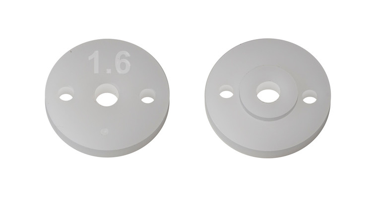 Team Associated - FT 13mm Shock Pistons 2.0mm, 2x1.6 - 91936