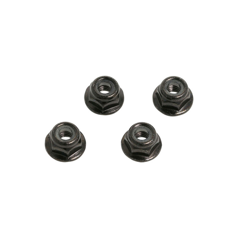 CEN Racing - M4 Rebbed Flange Lock Nut (4) - G36403A
