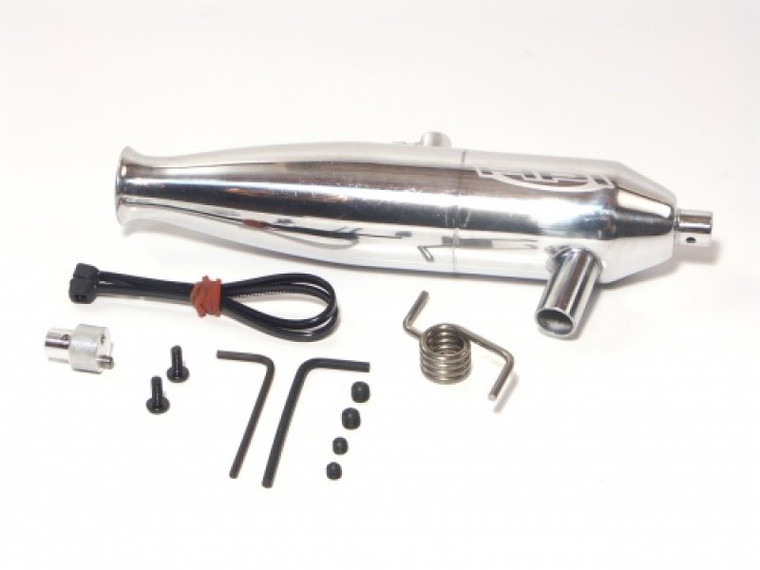 HPI Racing - Aluminium T/Pipe Polished (Savage) - 86138
