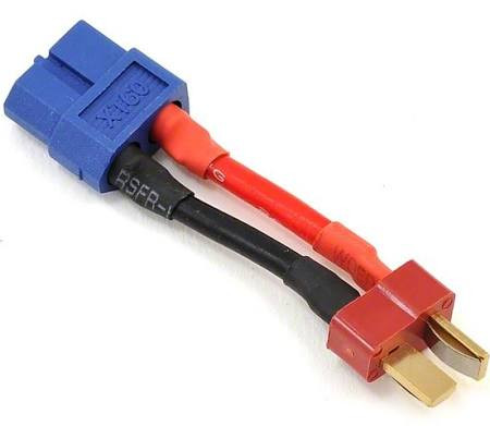 Protek RC - T-Style Plug to XT60 Plug Adapter (Male T-Style - 5302
