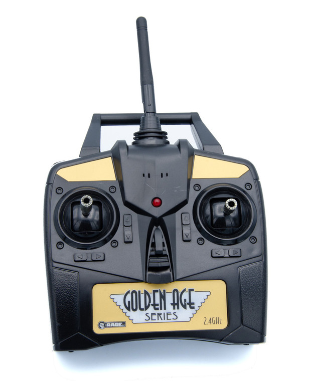 Rage RC - 2.4Ghz 4-Channel Transmitter; Golden Age Series, Mode 2 - A1290