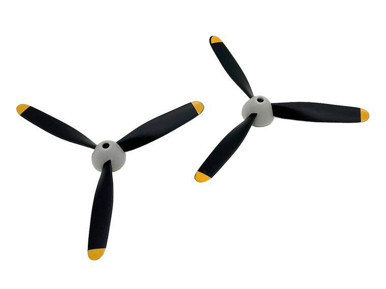 Rage RC - 3-Blade Propeller & Spinner (2); Zero - A1348 Rage RC - 3-Blade Propeller & Spinner (2); Zero - A1348