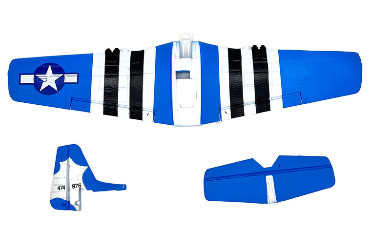 Rage RC - Main Wing and Tail; P-51 Obsession - A1361
