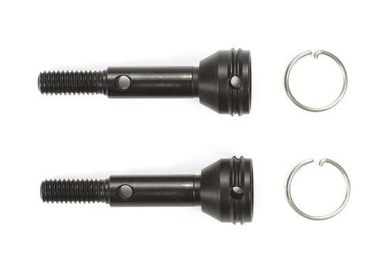 Tamiya - RC M-Chassis Wheel Axle w/Axle Ring (Pair) - 54623