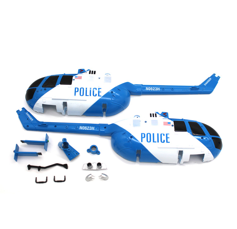 Rage RC - Canopy Set; Police - 6080