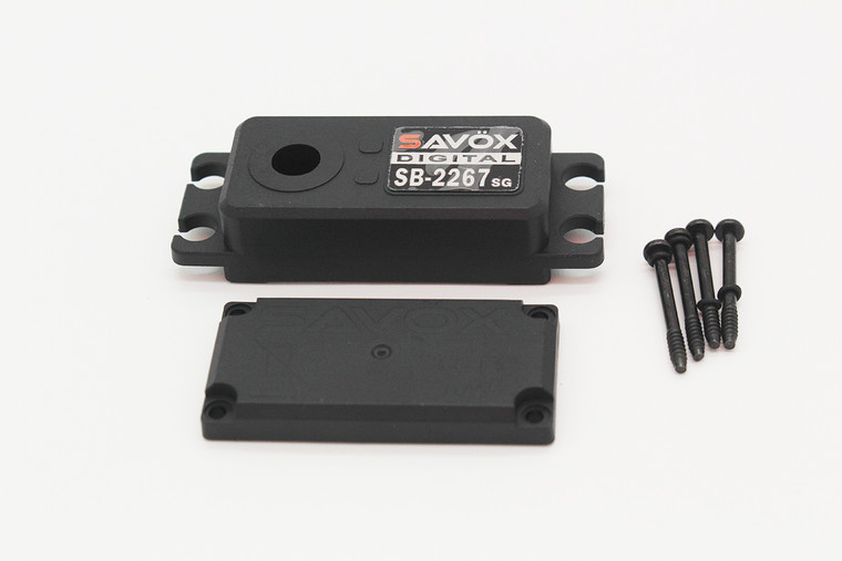 Savox - Top and Bottom Servo Case w/ 4 Screws for SB2267SG - CSB2267SG