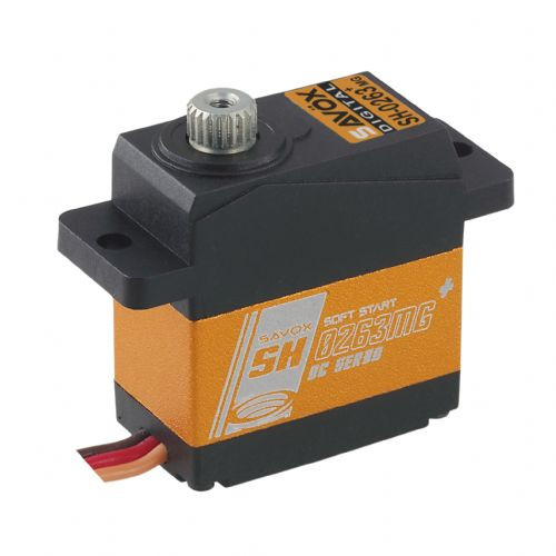 Savox - Micro Digital MG Servo 0.10sec / 30oz @ 6V - SH0263MGP