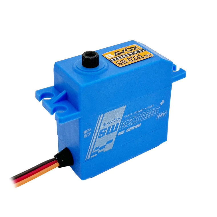 Savox - Waterproof Standard Digital Servo 0.15sec / 347oz @ 7.4V - SW0231MGP
