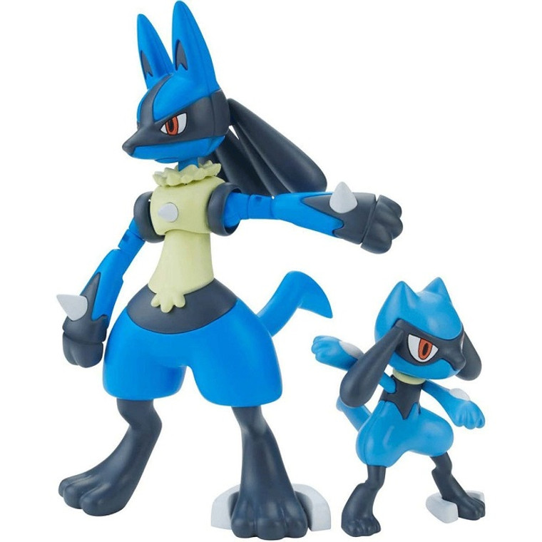 Bandai - Riolu & Lucario "Pokemon", Bandai Spirits Pokemon Model - 2528754 Bandai - Riolu & Lucario "Pokemon", Bandai Spirits Pokemon Model - 2528754