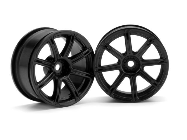 HPI Racing - Work Emotion XC8 Wheel 26mm Black (3mm Offset) - 3306