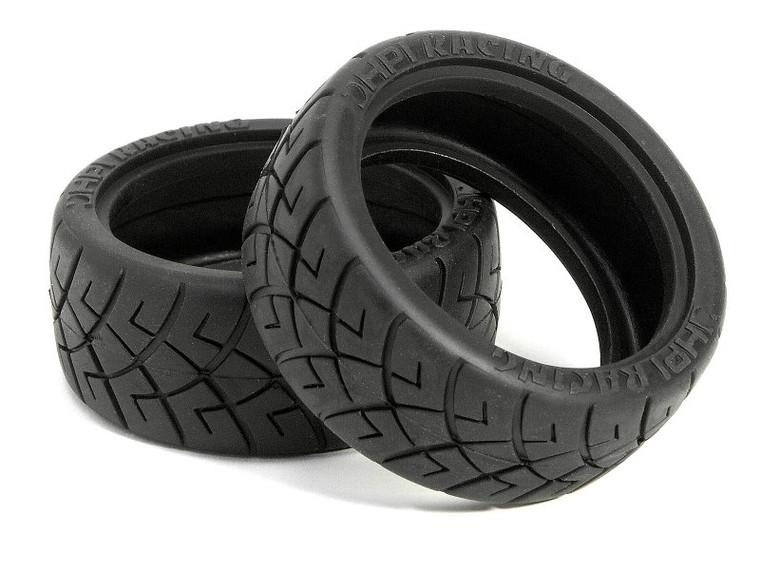 HPI Racing - X Pattern Radial Tire (26mm) ( D Compound) - 4790