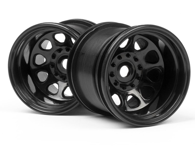 HPI Racing - Classic King Wheel Black (2.2in/2pcs) - 3061