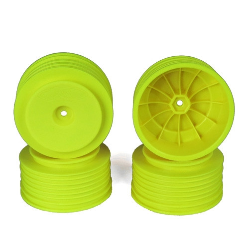 DE Racing - Speedline Plus SC Wheels-Assoc S5M-SC10/Yellow/4pcs - PS4AY