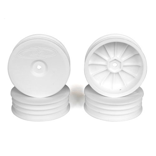 DE Racing - Slim Speedline Buggy Wheels, Front, White - SB4SAW
