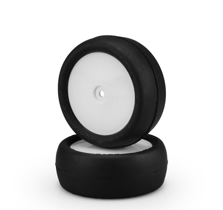 J Concepts - Smoothie 2, Silver Compound Tire, Pre-mounted on 3353W - 40191691