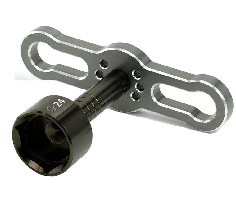 Power Hobby - 24mm Aluminum T-Handle Hex Wheel Wrench RC Tools - PHT028 Power Hobby - 24mm Aluminum T-Handle Hex Wheel Wrench RC Tools - PHT028