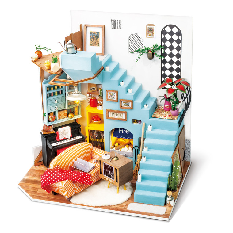 Robotime - DIY House; Joy's Peninsula Living Room - DG141