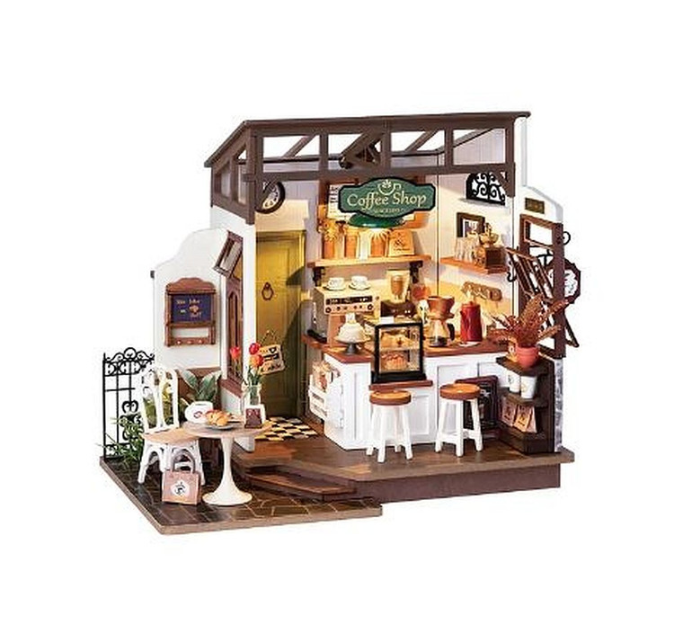 Robotime - Rolife No.17 Cafe Miniature House kit - DG162