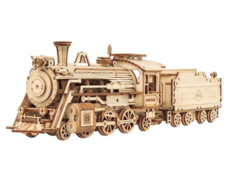 Robotime - Scale Model Vehicles; Prime Steam Express - MC501