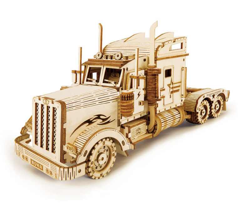 Robotime - Scale Model Vehicles; Heavy Semi Truck - MC502 Robotime - Scale Model Vehicles; Heavy Semi Truck - MC502