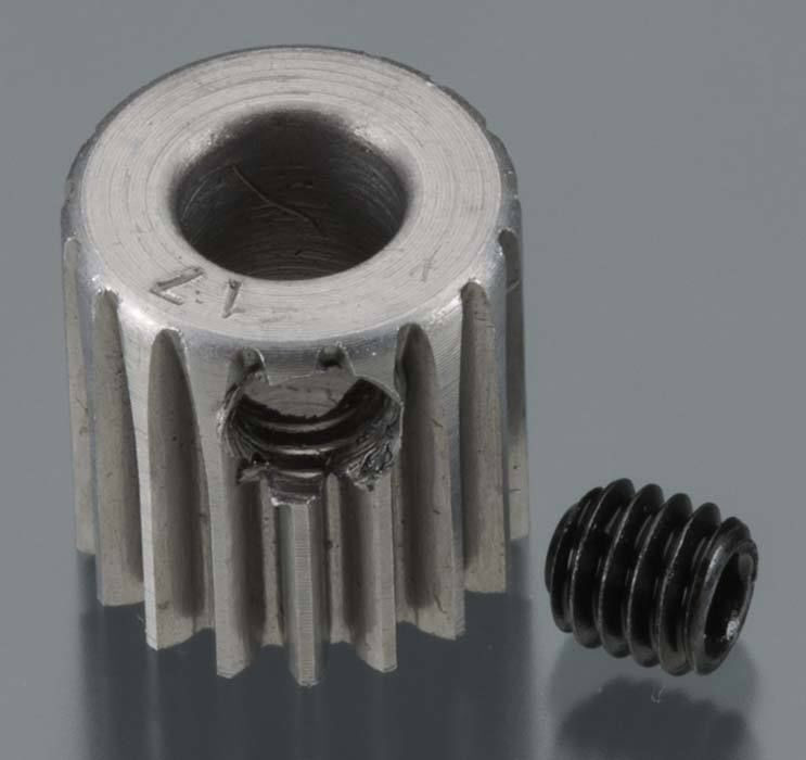 Robinson Racing - HARD 48 PITCH MACHINED 17T PINION 5MM BORE - 2017