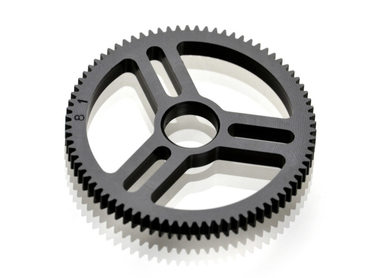 Exotek Racing - Flite Spur Gear 48P 81T, Machined Delrin for EXO Spur - 1987