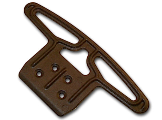 RPM RC Products - WIDE FRONT BUMPER MINI-T BLACK - 73532