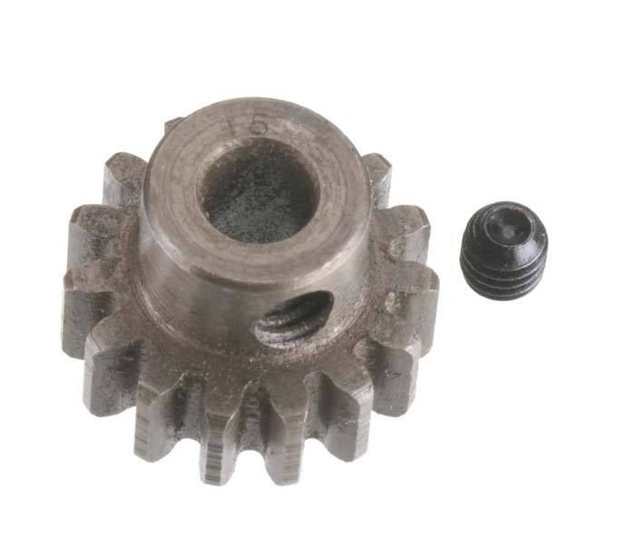 Robinson Racing - X HARD 5mm (1.0 MOD) PINION 15 - 1215