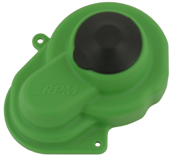 RPM RC Products - SEALED GEAR COVER - SLASH, E- RUSTLER, STAMPEDE, BANDIT -GRN - 80524