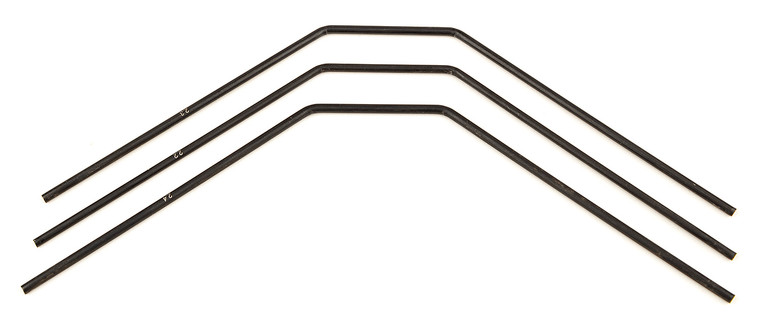 Team Associated - RC8B3 FT Rear Anti-roll Bars, 2.2-2.4mm - 81139
