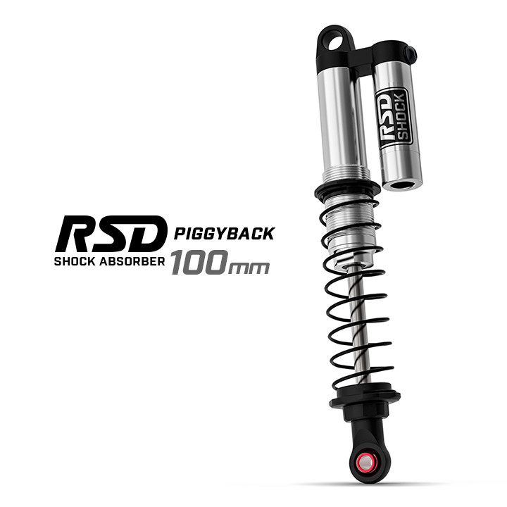 Gmade - RSD Piggyback Shocks 100mm Length, (2) - 23102