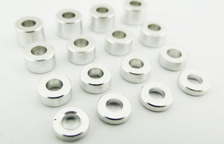 Hot Racing - M3 Aluminum Standoff Spacer Set (4x)(1.5-2.5-3.5-4.5mm) - SPC3004 Hot Racing - M3 Aluminum Standoff Spacer Set (4x)(1.5-2.5-3.5-4.5mm) - SPC3004