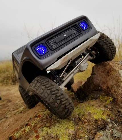 MyTrickRC - Attack 17mm Blue Halo Headlights - AA17B