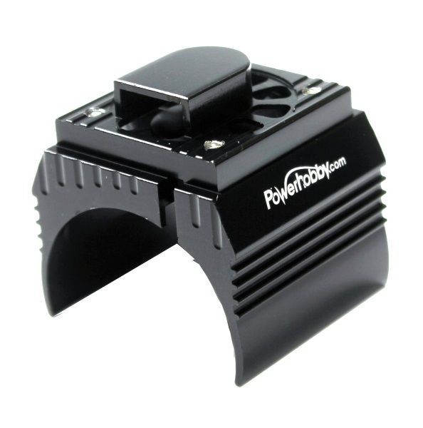 Power Hobby - Aluminum Cooling Fan 1/8: Black - 18FSBLACK