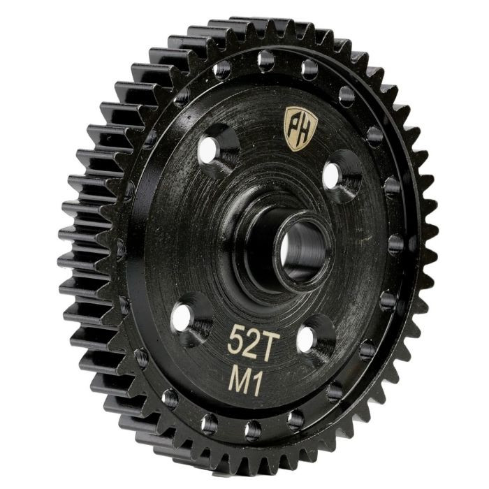 Power Hobby - Hardened Steel Spur Gear 52T Mod1, for Traxxas Sledge - TRX518