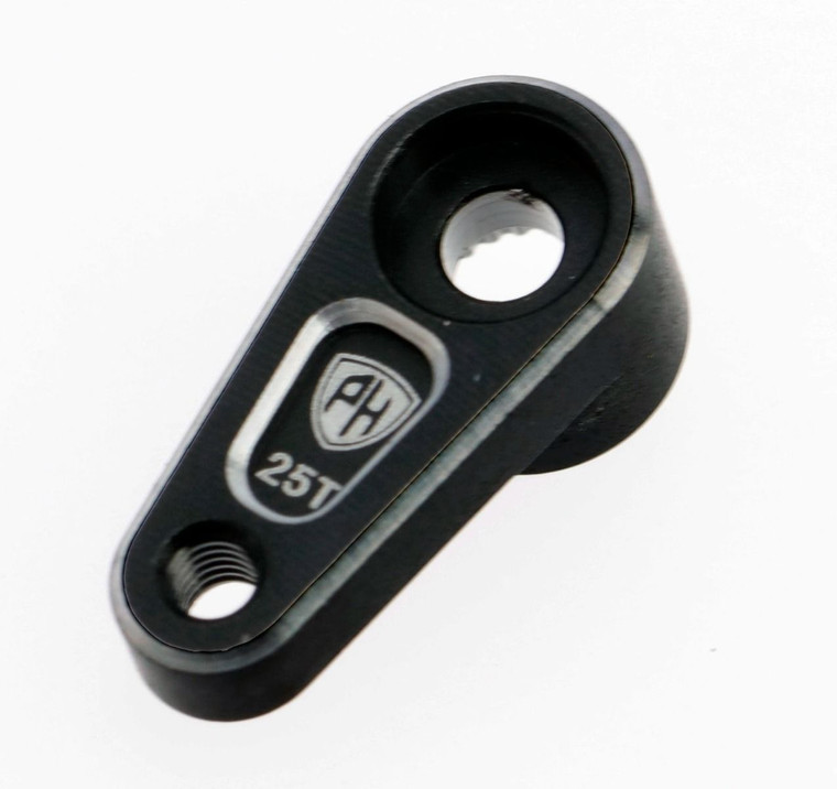 Power Hobby - Aluminum 25T Servo Horn, for Traxxas TRX-4M, Black - TRX585BLACK Power Hobby - Aluminum 25T Servo Horn, for Traxxas TRX-4M, Black - TRX585BLACK