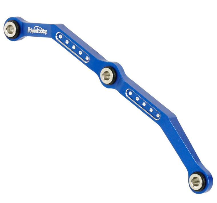 Power Hobby - Aluminum Steering Link, for Traxxas TRX-4M, Blue - TRX587BLUE Power Hobby - Aluminum Steering Link, for Traxxas TRX-4M, Blue - TRX587BLUE