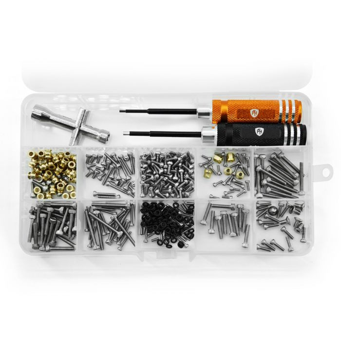 Power Hobby - Screw Box Set TRX-4M with Tools + Box, 289pcs - TRX635